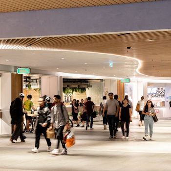 A food court within the Parramatta Square precinct